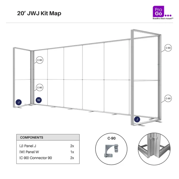 GoElite Illuminate Series 20ft JWJ Kit - Image 2